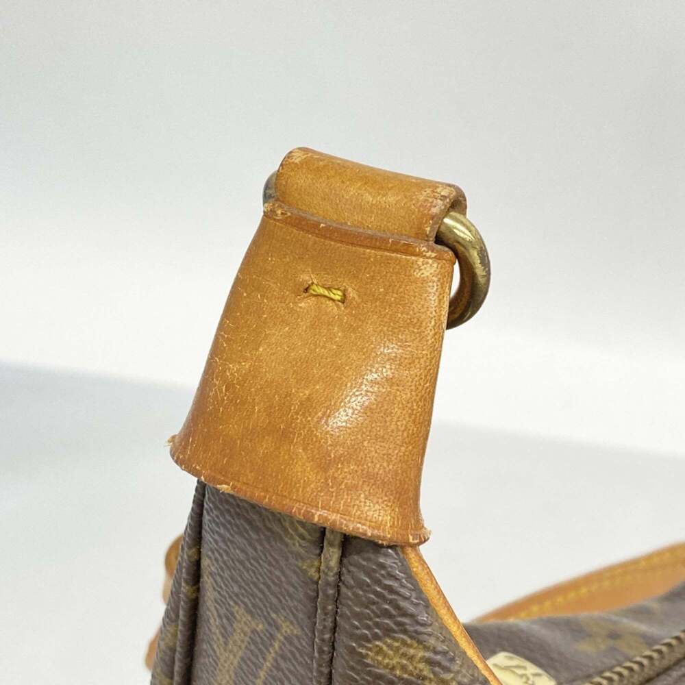 LOUIS VUITTON Authentic Brown Monogram Boulogne 30 Shoulder Bag - Picture 10 of 12
